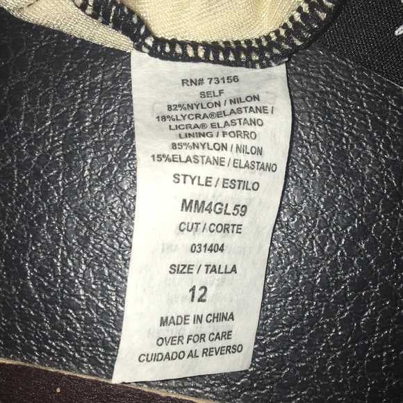 Tankini Top - Adjustable Straps - Size 12 - Picture 5 of 7